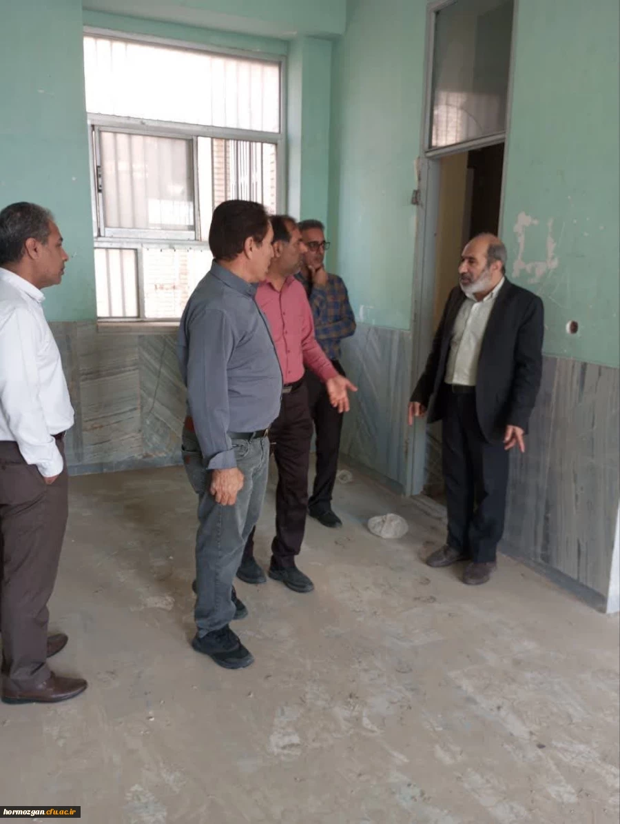 شروع فازپروژه بازسازی مجتمع دانشسرای ( قدیم ) علی ابن ابیطالب (ع) ایسین دانشگاه فرهنگیان هرمزگان با اعتبار65 میلیارد ریال 2