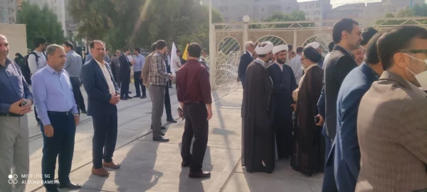 تجمع کارکنان ، اساتید و دانشجویان دانشگاه فرهنگیان هرمزگان به مناسبت گرامیداشت سالروز حماسه 9 دیماه  5