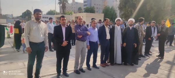 تجمع کارکنان ، اساتید و دانشجویان دانشگاه فرهنگیان هرمزگان به مناسبت گرامیداشت سالروز حماسه 9 دیماه  6