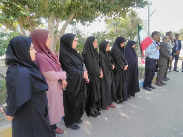 تجمع کارکنان ، اساتید و دانشجویان دانشگاه فرهنگیان هرمزگان به مناسبت گرامیداشت سالروز حماسه 9 دیماه  12