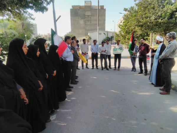 تجمع کارکنان ، اساتید و دانشجویان دانشگاه فرهنگیان هرمزگان به مناسبت گرامیداشت سالروز حماسه 9 دیماه  13