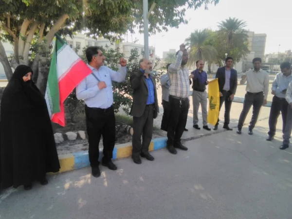 تجمع کارکنان ، اساتید و دانشجویان دانشگاه فرهنگیان هرمزگان به مناسبت گرامیداشت سالروز حماسه 9 دیماه  14