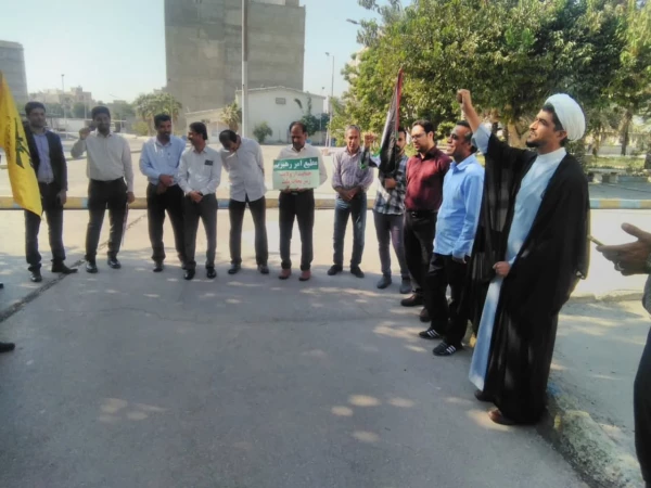 تجمع کارکنان ، اساتید و دانشجویان دانشگاه فرهنگیان هرمزگان به مناسبت گرامیداشت سالروز حماسه 9 دیماه  15