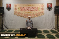 مراسم ولادت حضرت فاطمه زهرا (س) و سالگرد حاج قاسم سلیمانی در دانشگاه فرهنگیان پردیس شهید بهشتی استان هرمزگان 3