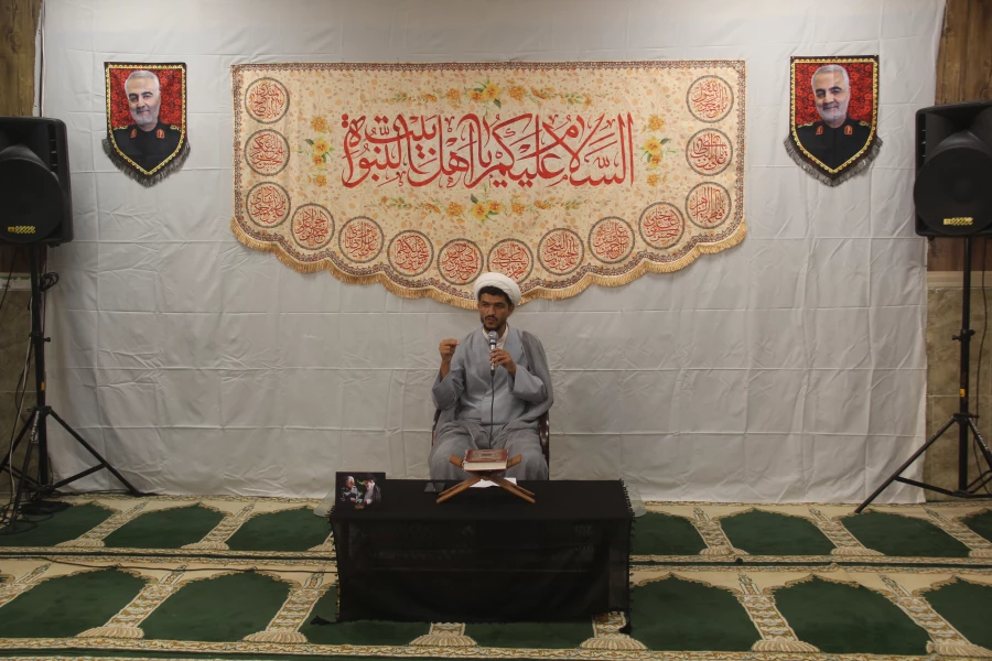 مراسم ولادت حضرت فاطمه زهرا (س) و سالگرد حاج قاسم سلیمانی در دانشگاه فرهنگیان پردیس شهید بهشتی استان هرمزگان 3