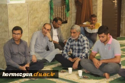 مراسم ولادت حضرت فاطمه زهرا (س) و سالگرد حاج قاسم سلیمانی در دانشگاه فرهنگیان پردیس شهید بهشتی استان هرمزگان 7