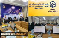 نشست دانش افزایی مدیران گروه های آموزشی - تربیتی قطب های 4و 5 کشور در استان هرمزگان  3