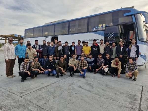   اعزام دانشجو معلمان دانشگاه فرهنگیان هرمزگان و مراکز تابعه به مشهد مقدس 2