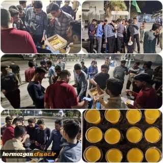 به مناسبت گرامیداشت ولادت حضرت علی اکبر علیه السلام و گرامیداشت روز جوان، ایستگاه صلواتی با همکاری هیأت دانشجویی سیدالشهداء دانشگاه فرهنگیان هرمزگان برگزار شد.