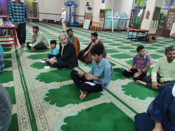 حضورمدیریت امور پردیس های دانشگاه فرهنگیان هرمزگان و دانشجومعلمان محترم درمراسم جشن میلاد حضرت مهدی (عجل الله) در مسجد قدس شهر بندرعباس وسخنرانی دکتر بهرامشاهی در خصوص حضور مردم در انتخابات مجلس شورای اسلامی 
 3