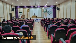 برگزاری نشست پرسش و پاسخ با محوریت شرکت در انتخابات آری یا خیر در دانشگاه فرهنگیان هرمزگان 5