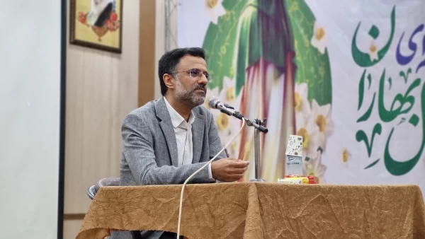 برگزاری نشست پرسش و پاسخ با محوریت شرکت در انتخابات آری یا خیر در دانشگاه فرهنگیان هرمزگان 8