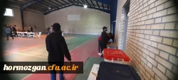 حضور مدیریت  امور پردیس های دانشگاه فرهنگیان هرمزگان ، کارکنان اداری و دانشجو معلمان در حماسه حضور انتخابات 12دوره انتخابات مجلس شورای اسلامی و مجلس خبرگان رهبری 4