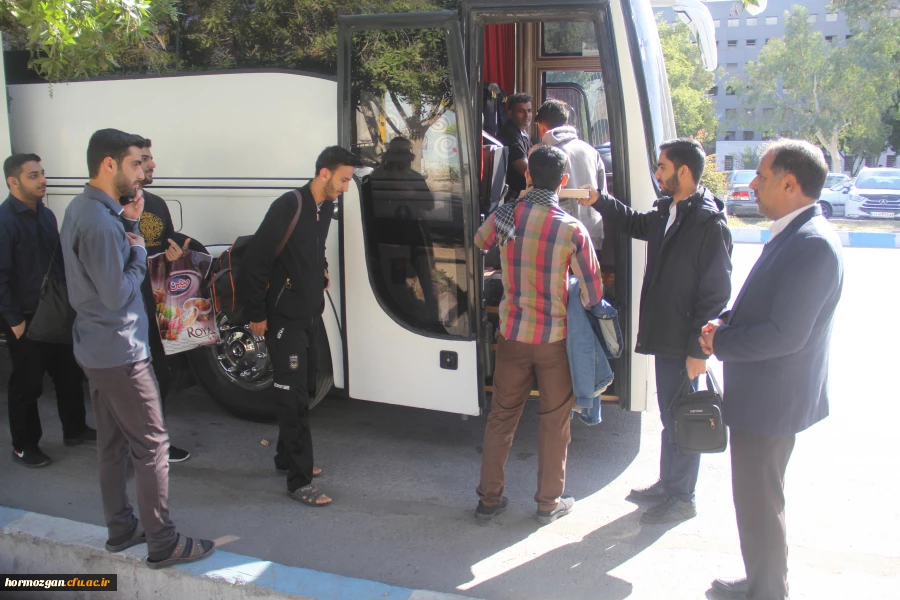 اعزام تعدادی از دانشجو معلمان دانشگاه فرهنگیان هرمزگان به لردوی راهیان نور 8