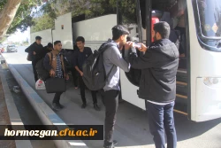 اعزام تعدادی از دانشجو معلمان دانشگاه فرهنگیان هرمزگان به لردوی راهیان نور 11