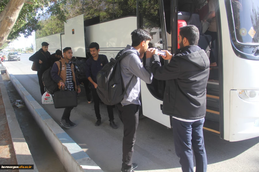 اعزام تعدادی از دانشجو معلمان دانشگاه فرهنگیان هرمزگان به لردوی راهیان نور 11