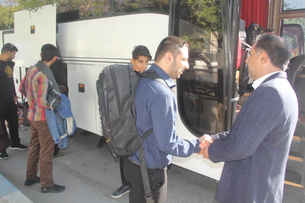 اعزام تعدادی از دانشجو معلمان دانشگاه فرهنگیان هرمزگان به لردوی راهیان نور 7