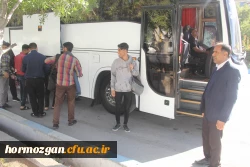 اعزام تعدادی از دانشجو معلمان دانشگاه فرهنگیان هرمزگان به لردوی راهیان نور 15