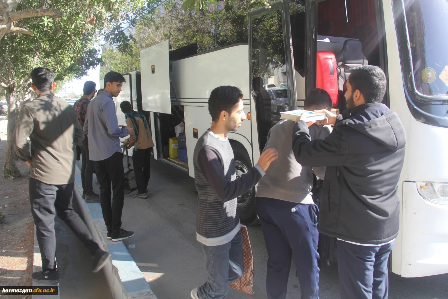 اعزام تعدادی از دانشجو معلمان دانشگاه فرهنگیان هرمزگان به لردوی راهیان نور 14