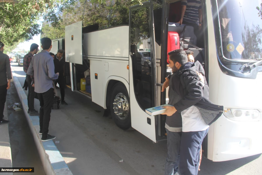 اعزام تعدادی از دانشجو معلمان دانشگاه فرهنگیان هرمزگان به لردوی راهیان نور 16