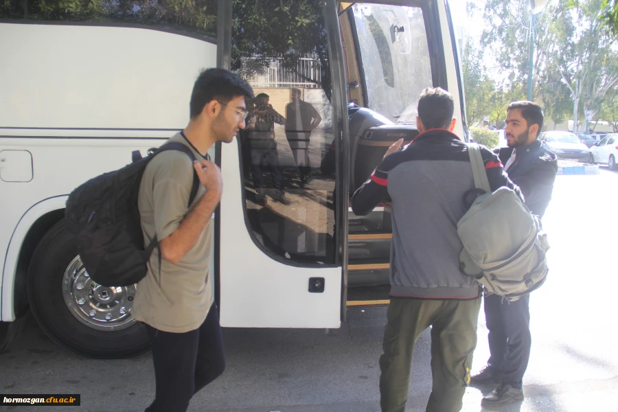 اعزام تعدادی از دانشجو معلمان دانشگاه فرهنگیان هرمزگان به لردوی راهیان نور 17