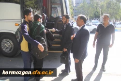 اعزام تعدادی از دانشجو معلمان دانشگاه فرهنگیان هرمزگان به لردوی راهیان نور 10