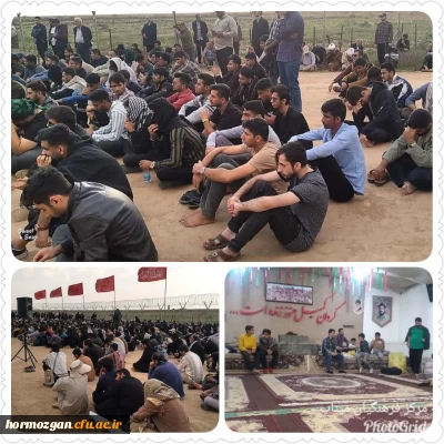 حضور دانشجو معلمان مرکز آموزش فرهنگیان  میناب در اردوی راهیان نور و در مناطق عملیاتی ۸ سال دفاع مقدس