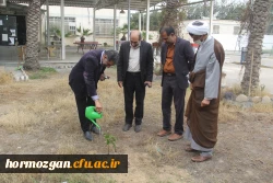 بمناسبت روز درختکاری با حضور مدیریت دانشگاه ، مسئولین و دانشجو معلمان دانشگاه فرهنگیان تعدادی نهال بصورت نمادین در محوطه پردیس شهید بهشتی دانشگاه فرهنگیان کاشته شد. 13