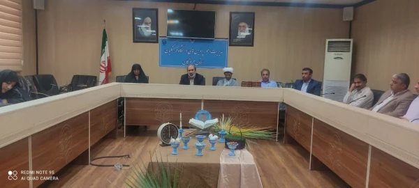 نشست صمیمانه مدیریت امور پردیس های دانشگاه فرهنگیان هرمزگان  با همکاران  در روزهای پایانی سال 1402  3