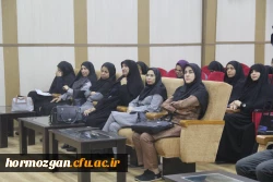 آیین اختتامیه اولین همایش ملی مدرسه الگو در محل پردیس شهید بهشتی  ( دانشگاه فرهنگیان هرمزگان ) برگزار گردید. 2