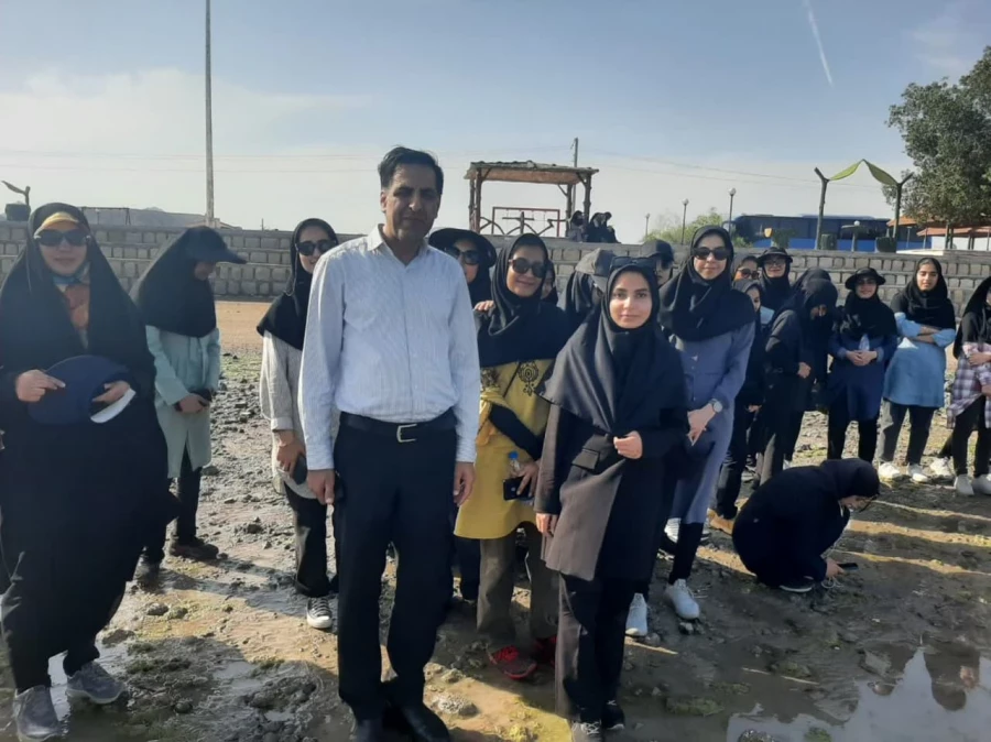   بازدید ازتالاب بین المللی خور خوران واقع در بندر خمیر 3