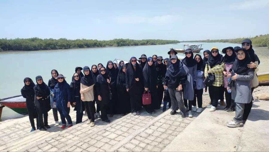   بازدید ازتالاب بین المللی خور خوران واقع در بندر خمیر 8