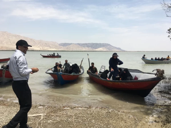   بازدید ازتالاب بین المللی خور خوران واقع در بندر خمیر 11