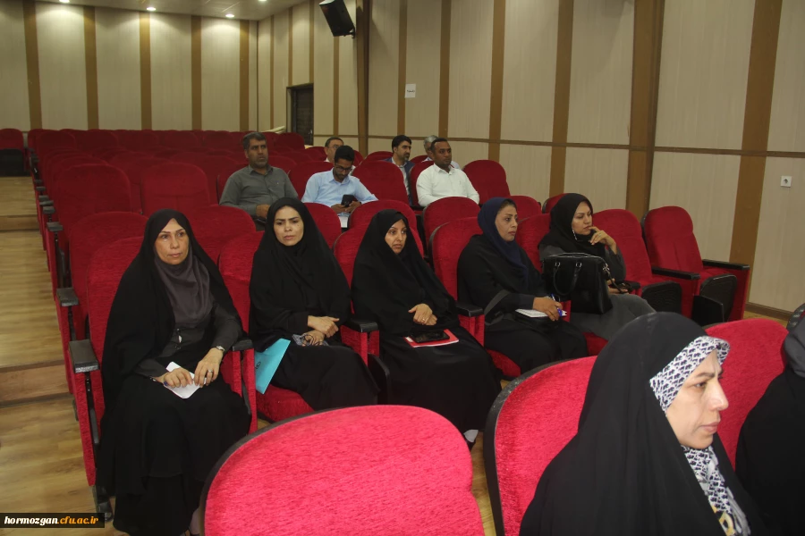 دومین روز دوره  توانمندسازی تربیت ارزیاب حرفه ای ویژه دانشگاه فرهنگیان هرمزگان 7