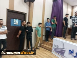 حضور پر شور دانشجومعلمان هرمزگان برای شرکت در انتخابات، در اولین ساعات شروع رأی گیری، پای صندوق 2