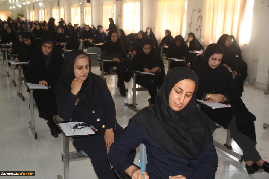 برگزاری آزمون اصلح مهارت آموزان ماده 28 دانشگاه فرهنگیان هرمزگان 2