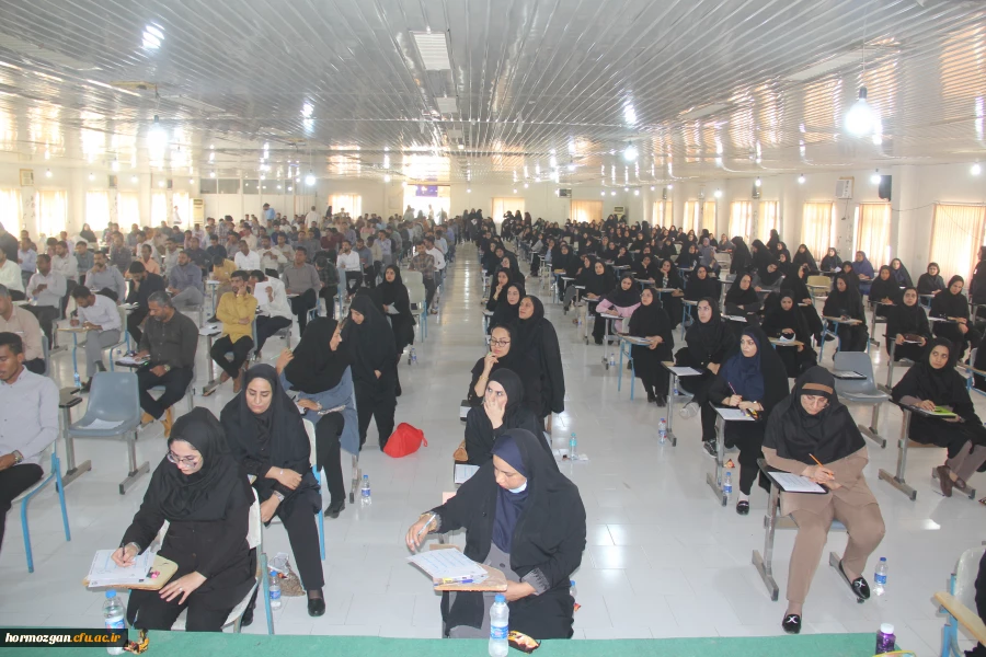 برگزاری آزمون اصلح مهارت آموزان ماده 28 دانشگاه فرهنگیان هرمزگان 3
