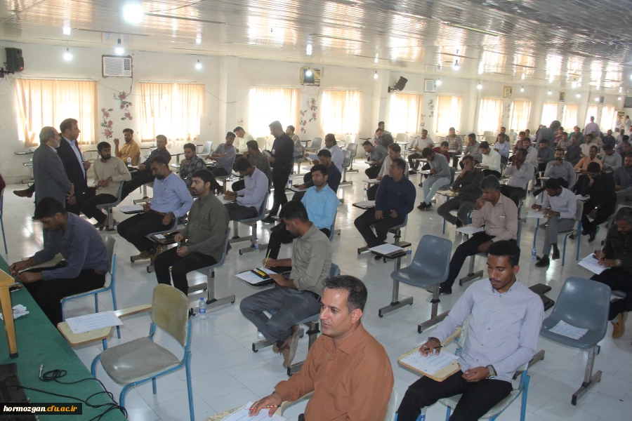 برگزاری آزمون اصلح مهارت آموزان ماده 28 دانشگاه فرهنگیان هرمزگان 4