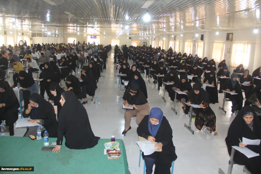 برگزاری آزمون اصلح مهارت آموزان ماده 28 دانشگاه فرهنگیان هرمزگان 10