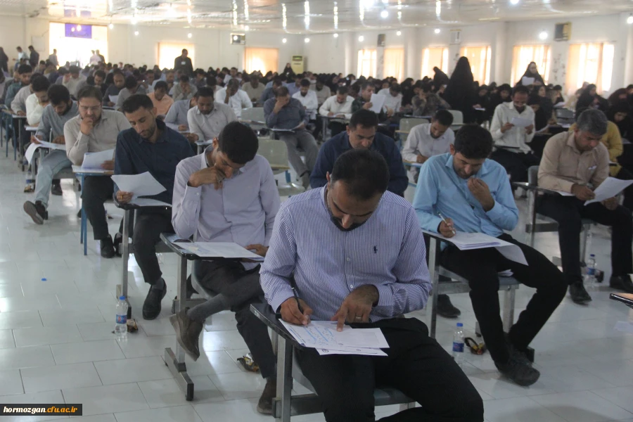 برگزاری آزمون اصلح مهارت آموزان ماده 28 دانشگاه فرهنگیان هرمزگان 13