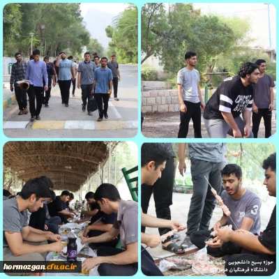 اردوی تفریحی دانشجویان جدیدالورود در آبگرم گنو استان هرمزگان
