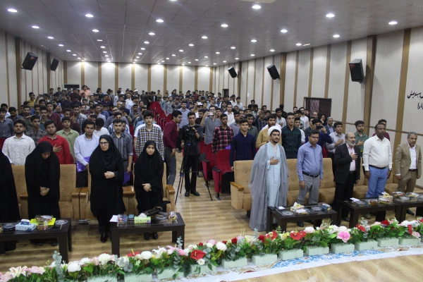 آیین استقبال از نو دانشجو معلمان دانشگاه فرهنگیان هرمزگان ورودی۱۴۰۳ 7