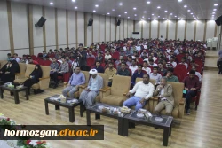 آیین استقبال از نو دانشجو معلمان دانشگاه فرهنگیان هرمزگان ورودی۱۴۰۳ 11