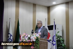 برگزاری مراسم روز دانشجو در دانشگاه فرهنگیان هرمزگان، با حضور وزیر فرهنگ و ارشاد اسلامی و استاندار هرمزگان 6