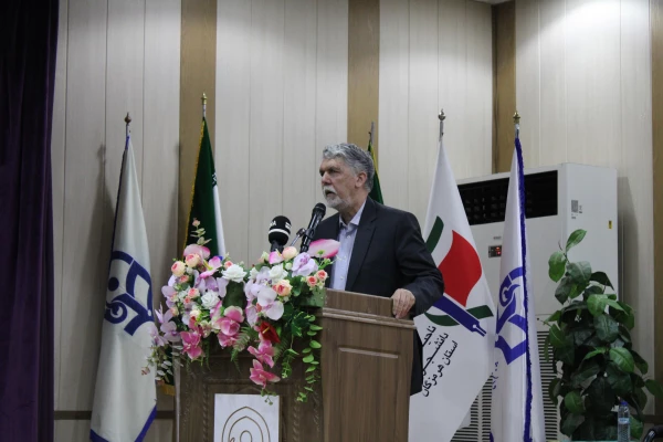 برگزاری مراسم روز دانشجو در دانشگاه فرهنگیان هرمزگان، با حضور وزیر فرهنگ و ارشاد اسلامی و استاندار هرمزگان 7