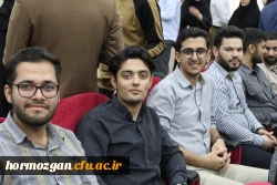 برگزاری مراسم روز دانشجو در دانشگاه فرهنگیان هرمزگان، با حضور وزیر فرهنگ و ارشاد اسلامی و استاندار هرمزگان 30