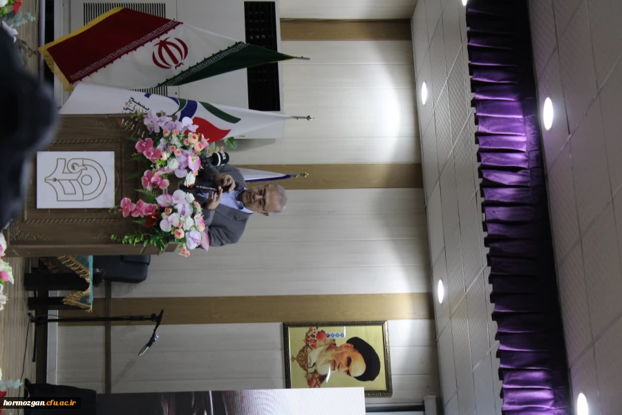 برگزاری مراسم روز دانشجو در دانشگاه فرهنگیان هرمزگان، با حضور وزیر فرهنگ و ارشاد اسلامی و استاندار هرمزگان 33