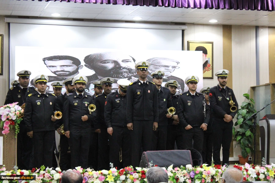 برگزاری مراسم روز دانشجو در دانشگاه فرهنگیان هرمزگان، با حضور وزیر فرهنگ و ارشاد اسلامی و استاندار هرمزگان 26