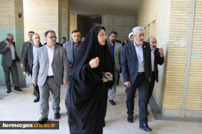 بازدید رئیس دانشگاه فرهنگیان از پردیس ها و مراکز دانشگاه فرهنگیان هرمزگان