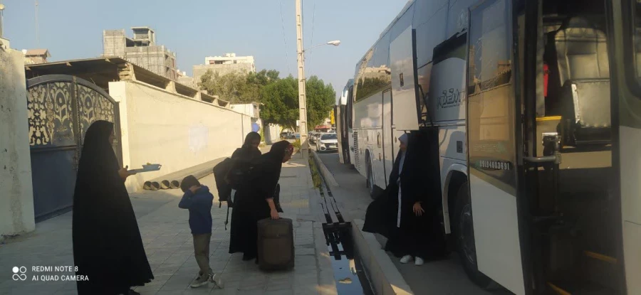 آیین اعزام 160 نفر از دانشجو معلمان پردیس های شهید بهشتی ( برادران) و فاطمه الزهرا س( خواهران) دانشگاه فرهنگیان هرمزگان 5